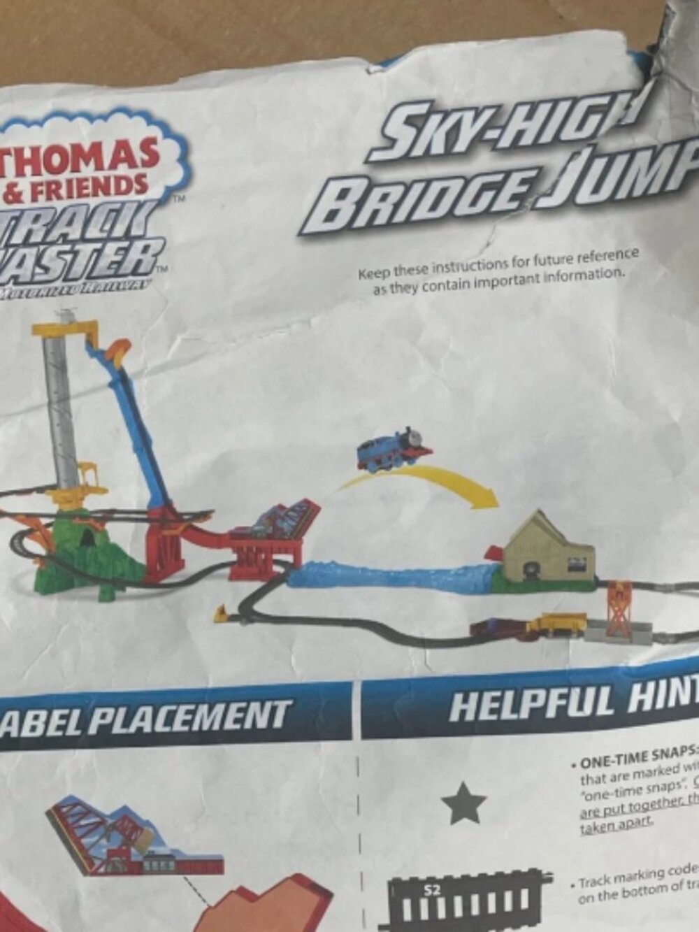 Thomas and friends Sky-high Bridge Jump